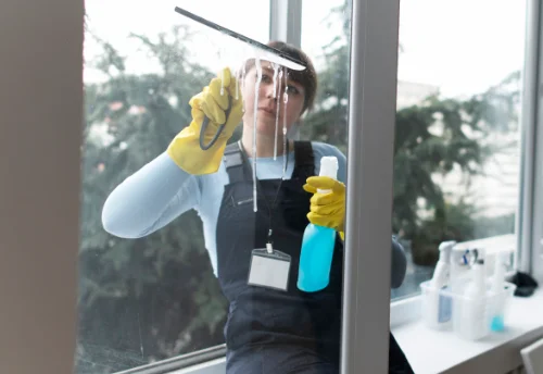 Nettoyage de vitres intérieures et extérieures à Grignon